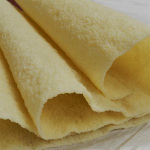 Crepe sheet 1 / 4" (6 mm) X 15" X 60" natural (un)