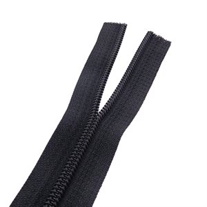 Zipper RL YKK #4.5C black (mtr)