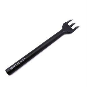 Pro 3 angled 5 / 32" (4.0 mm) prongs lacing chisel