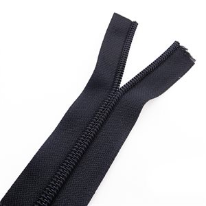 Zipper RL YKK #8C black (mtr)
