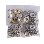 Kit by pack of 25: Snap fasteners 5 / 8" (15mm) Series 95 - short stems (25)