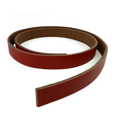 Strap 1" for hockey player or other use, leather 