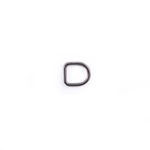3 / 8" D-rings nickel (Min. 12)