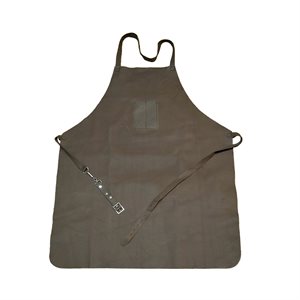 Workman's apron in leather 