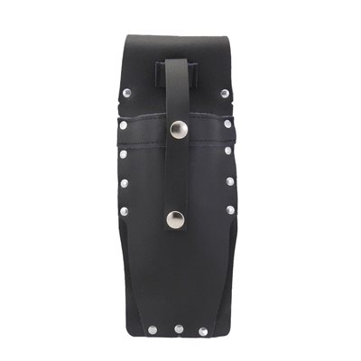 Wedge holster (medium and large), black leather