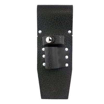 Clutch hook and block level holster,full grain leather 