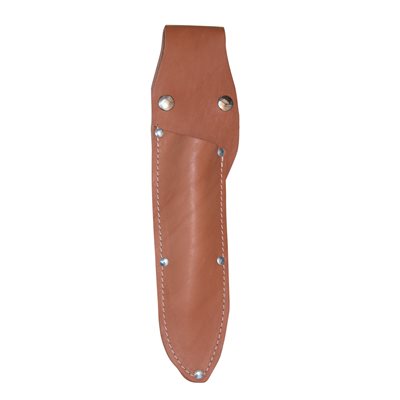 Shears holster, natural vegetable tanned leather, for left or right handed