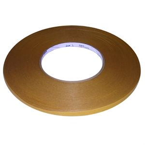 Gum tape double face 18 mm X 100 m (3 / 4")