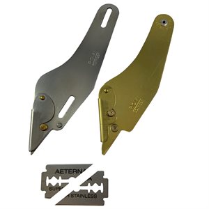 ROMI fur knife / blade holder brass