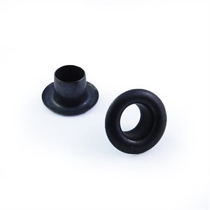Oeillets 3 / 16" (5.1mm) #51 - #1351 noir (acier)
