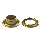 7 / 16" grommets & washers spur #2 brass gold (100)