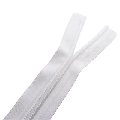 Zipper RL YKK #10C -RT25 white (metre)